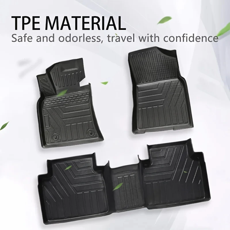 

Eco-Friendly Universal Car Floor Mats - Waterproof Non-Slip Easy Clean Mats for 2006-2011