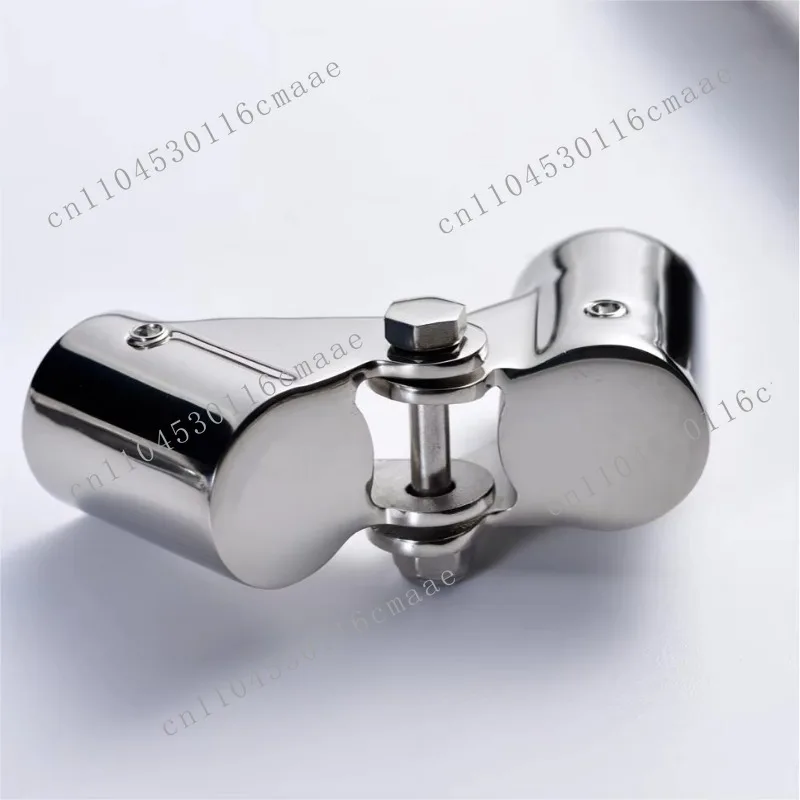 Marine 316 stainless steel pipe joint Marine hardware folding rotary joint 22mm