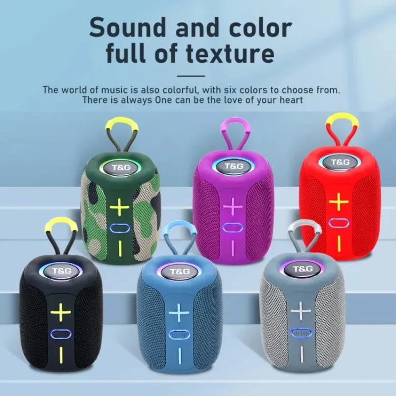 Portable Caixa De Som Bluetooth Speaker Wireless TWS Waterproof Sound Column Mini Bass Subwoofer AUX TF FM Loudspeaker Sound Box