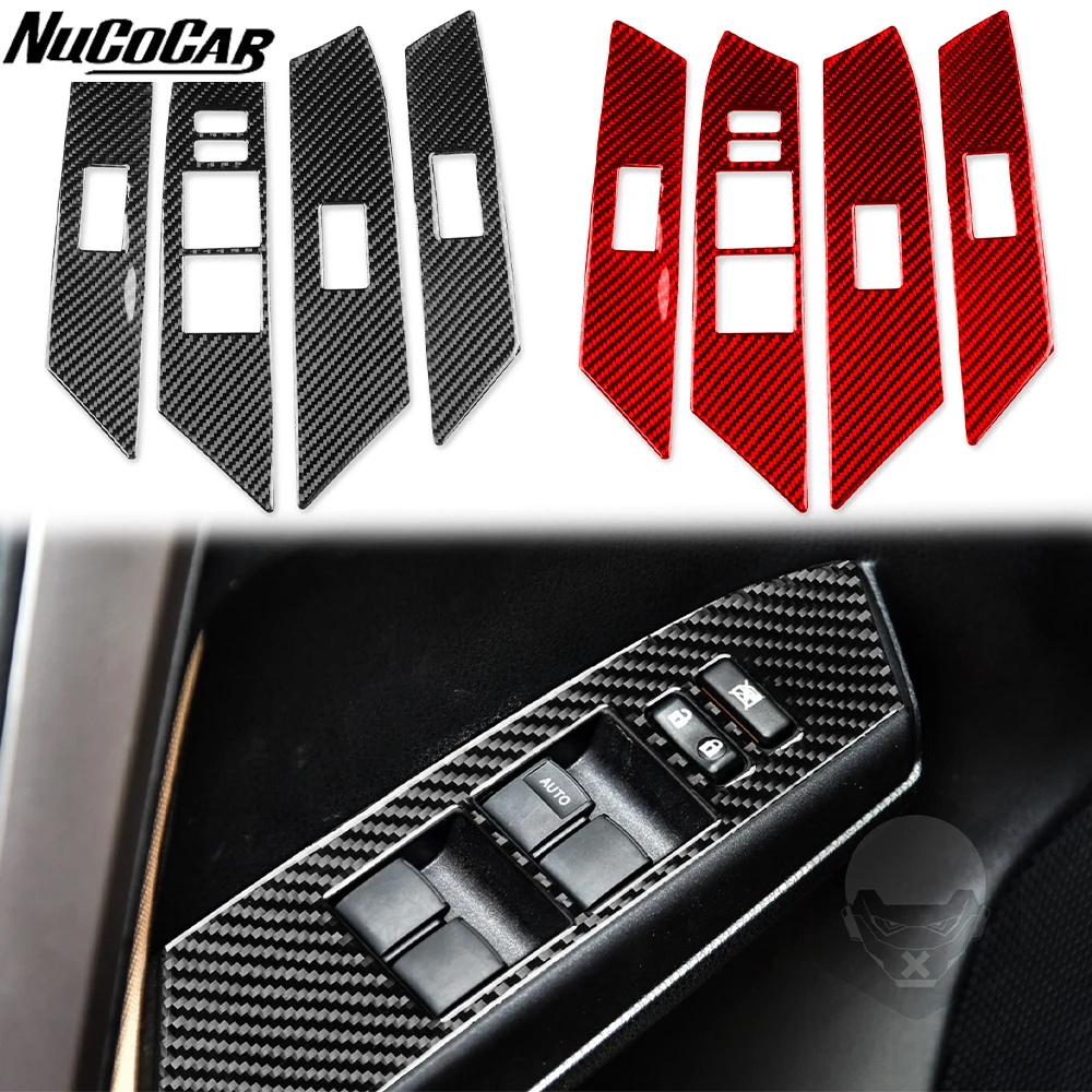 couvercle-de-panneau-de-commande-de-boutons-de-leve-vitre-de-porte-en-fiber-de-carbone-accessoires-de-voiture-autocollants-decoratifs-d'interieur-pour-toyota-rav4-2016-–-2017