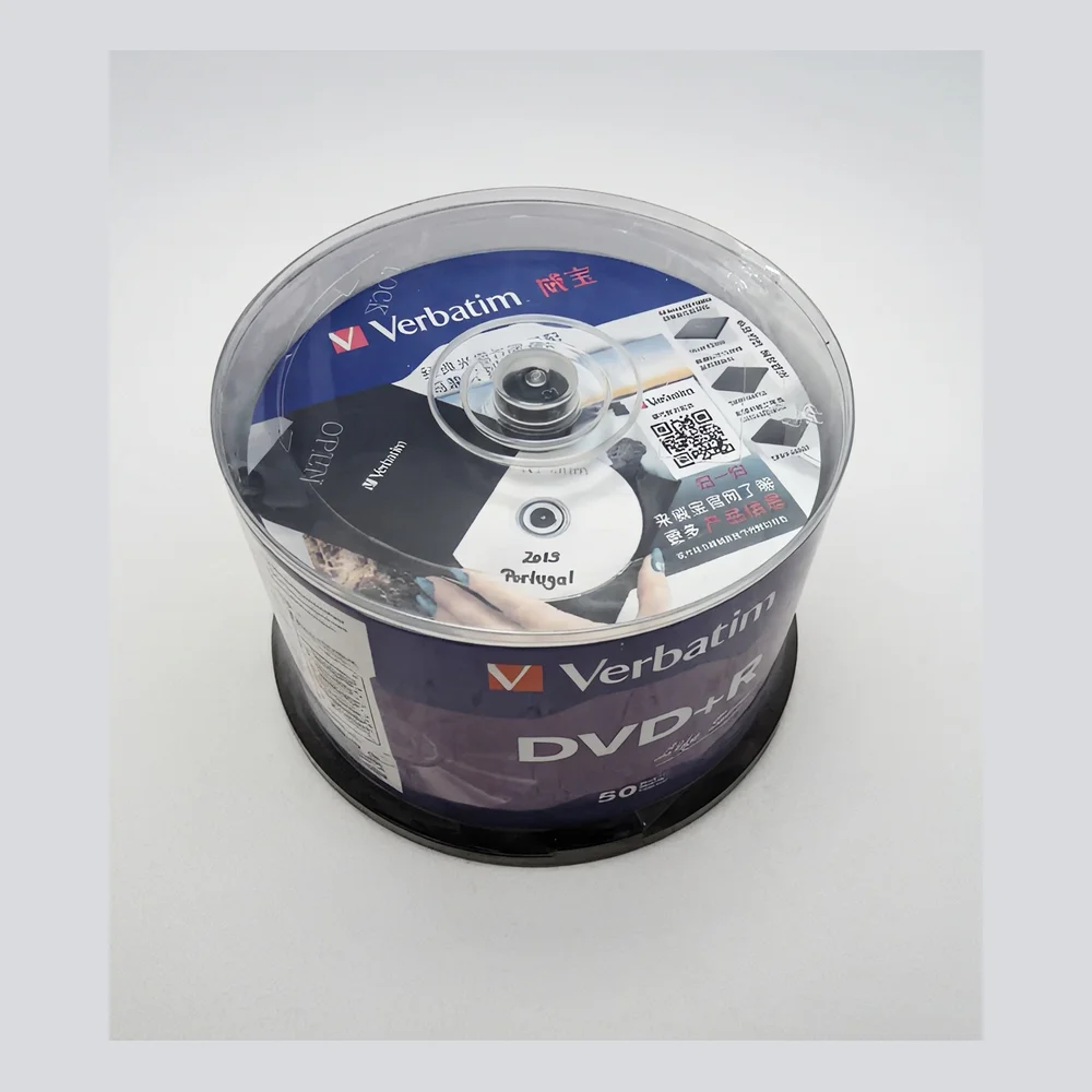 Fotografia 3: Disco gravável em branco, DVD, R, 4.7GB, 16X 120Min, 50 PCes pelo tambor
