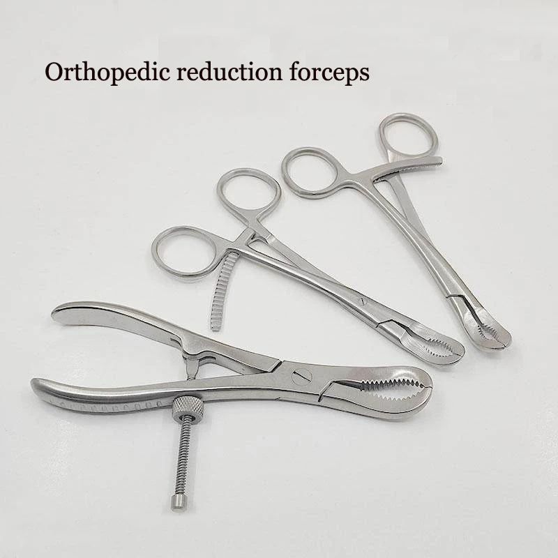 Ортопедические редукционные щипцы, костные зажимы для ламинирования, костные фиксирующие щипцы, круглые щипцы для надколенника, для верхних и нижних конечностей