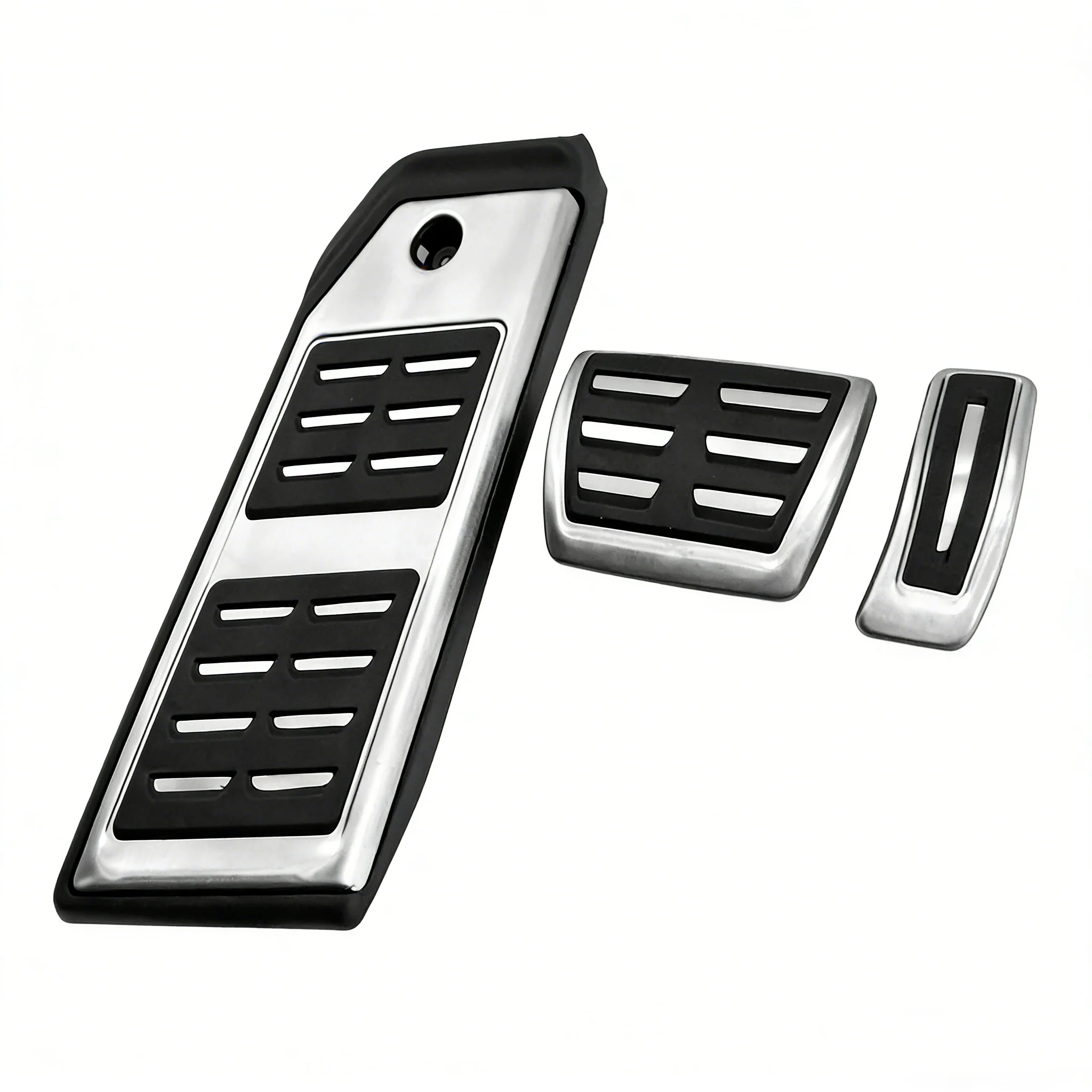 

"Aluminum Alloy Non-Slip Foot Pedal Covers for Audi New Q7, Porsche New Cayenne, Volkswagen New Touareg, Gas Brake Dead Pedal Pa
