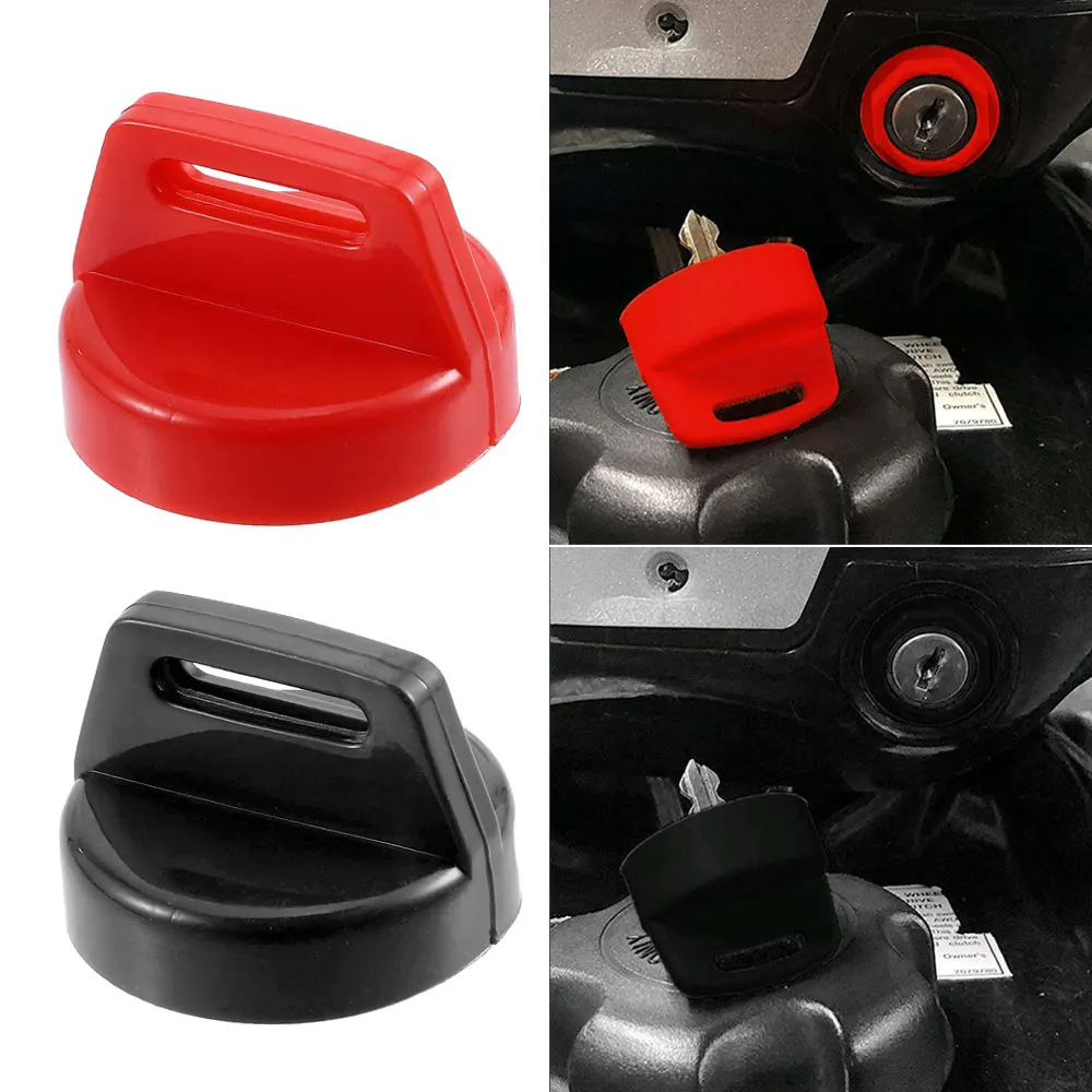 ATV Ignition Key Cover Keyswitch Rubber Protector Key Holder for Polaris Sportsman RZR XP1000 900 800 570 Trail Boss Magnum