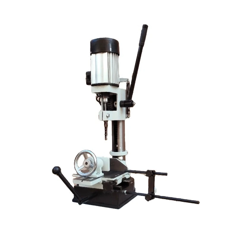 Portable multifunctional automatic woodworking mortise and mortise machine with strong stability and mortise head chisel desktop