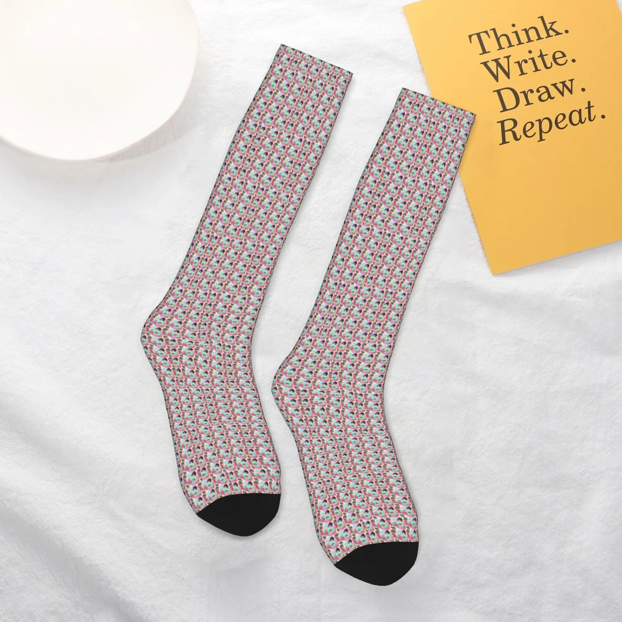 

Всесезонные чулки для экипажа Toca Squad toca boca Рюкзак Носки Harajuku Crazy Хип-хоп Длинные носки Аксессуары для мужчин Женщины Подарок