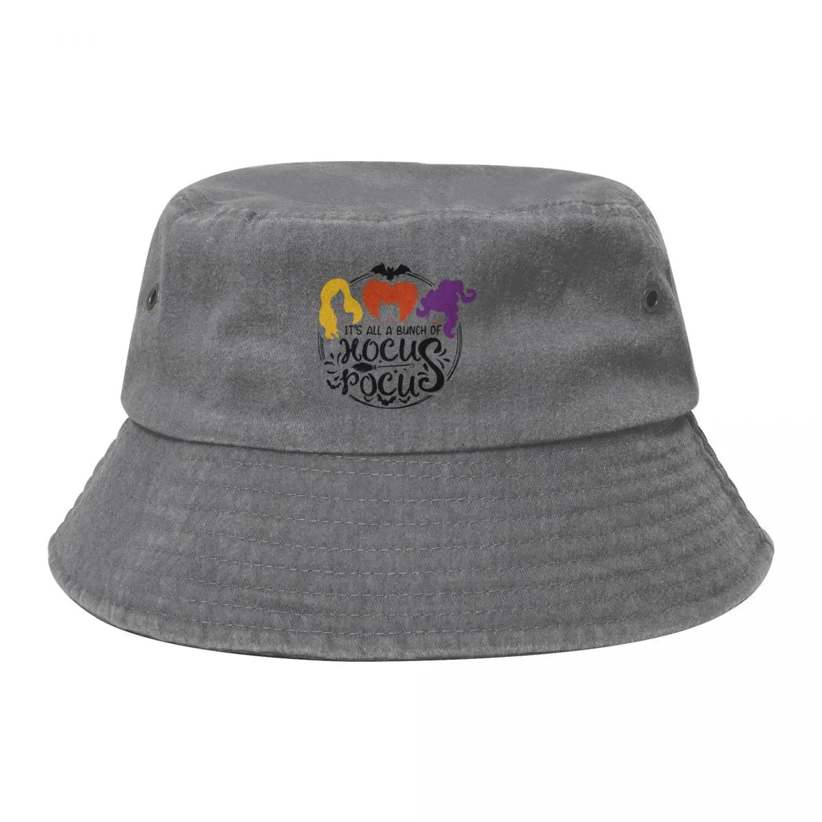 New It's All A Bunch Of Hocus Pocus Bucket Hat Beach Sun Fisherman Cap Fishing Baseball Caps