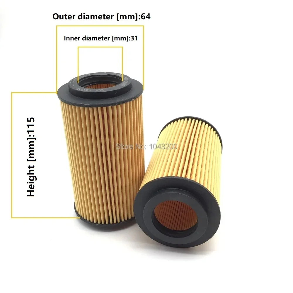 A6511800009 Engine Oil filter for Mercedes-Benz W212 S212 W246 W204 S204 W639 CDI M651