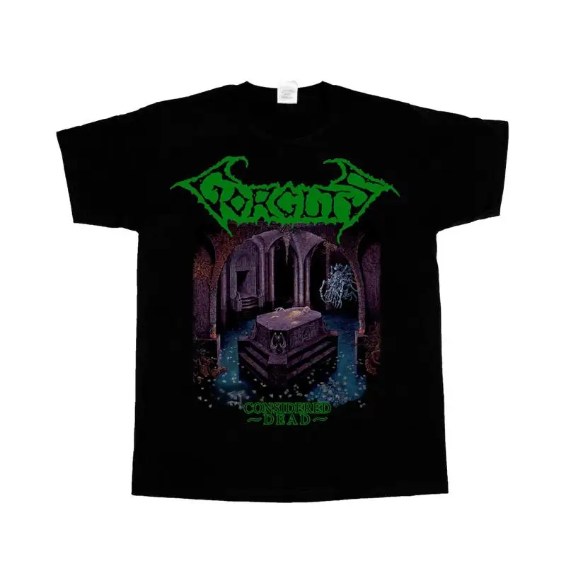 Футболка Gorguts Considered Dead, мужская и женская S M L Xl 2 3 4 5Xl