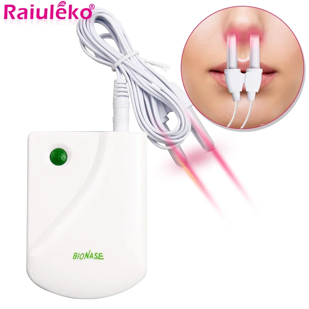 BioNase Nose Rhinitis Device Proxy Therapy Machine Sinusitis Cure Nose Care Hay Fever Low Frequency Laser Runny Sneeze Treatment