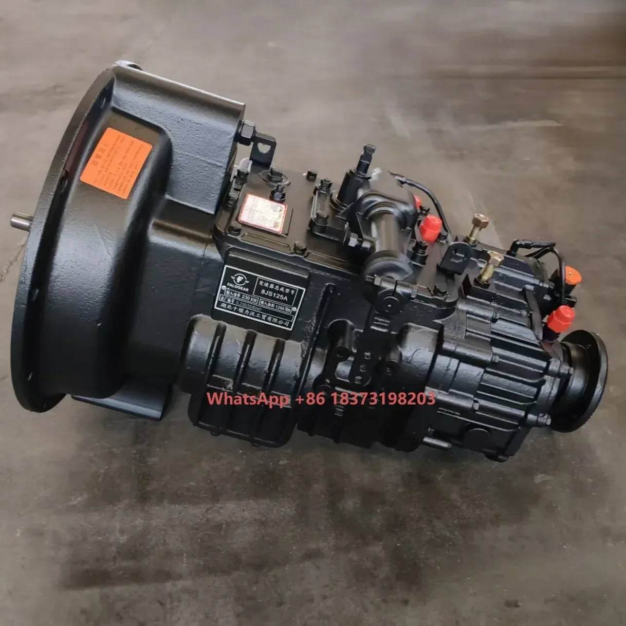 

New 8JS125A Truck Transmission Gearbox Assembly for SHACMAN SHAANXI DONGFENG SINOTRUK FOTON FAW Etc. Model Howo A7