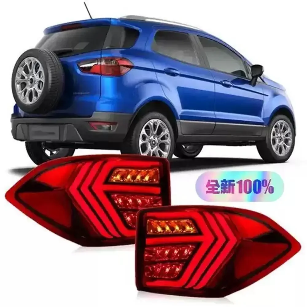 Led tail light assembly for Ford EcoSport driving Reversing lamp brake turn signal Car accessories 2pcs