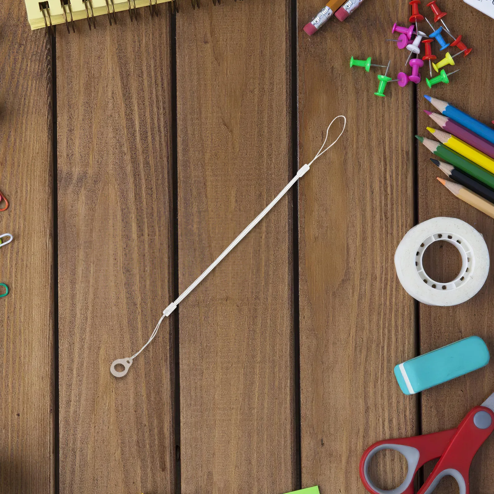 

10 шт. силиконовых эластичных выдвижных шнурков-держателей для ручек и стилусов, предотвращающих потерю, для офиса, школы, цифровых ручек и ручек для подписи