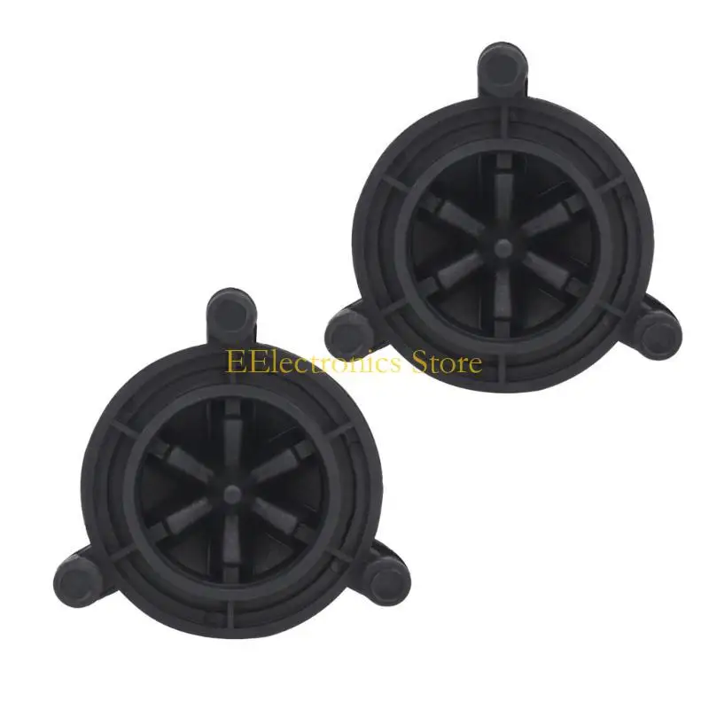 B03C 1Pair Round Tweeter Speakers With Piezoelectric Ceramic Driver For Clear And Powerful Sound 75-150W Most Speakers