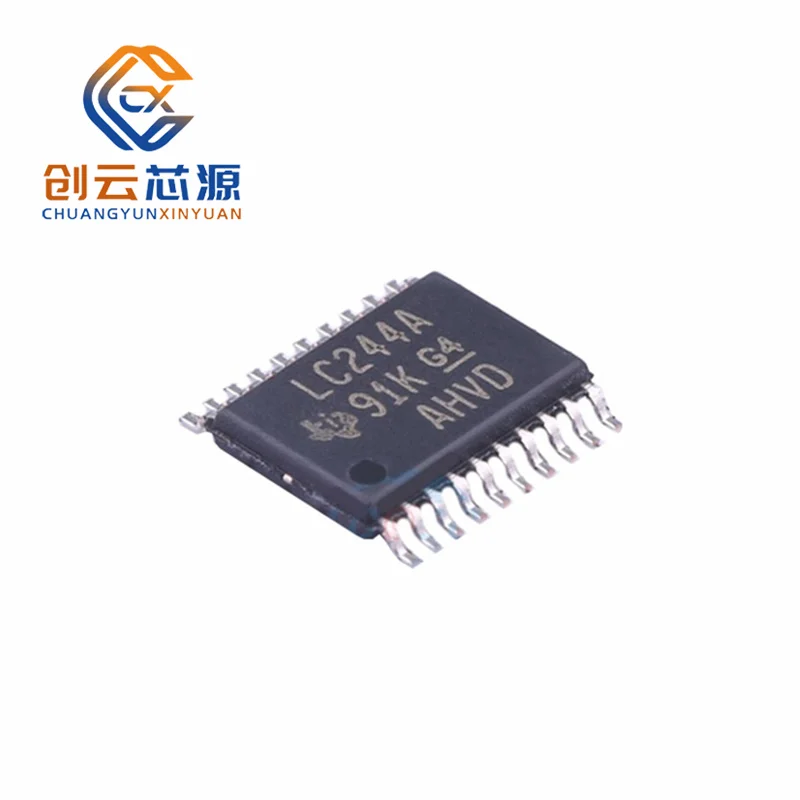 100pcs New 100% Original SN74LVC244APWR Integrated Circuits Operational Amplifier Single Chip Microcomputer  TSSOP-20