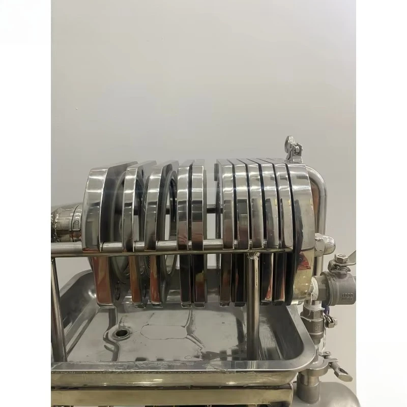 Hot Sale Stainless Steel Fully Automatic Plate and Frame Filter Press Equipment for Beer Wine Oil