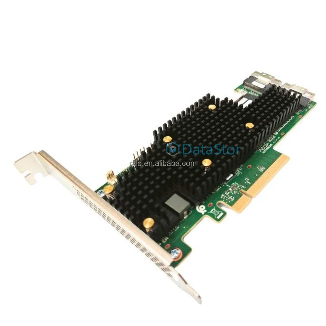 Broadcom 24G PCIe 4.0 Tri-Mode RAID Adapters and EHBAs for Server Storage LSI 9600-24i 05-50111-01 HBA Adapter view 2