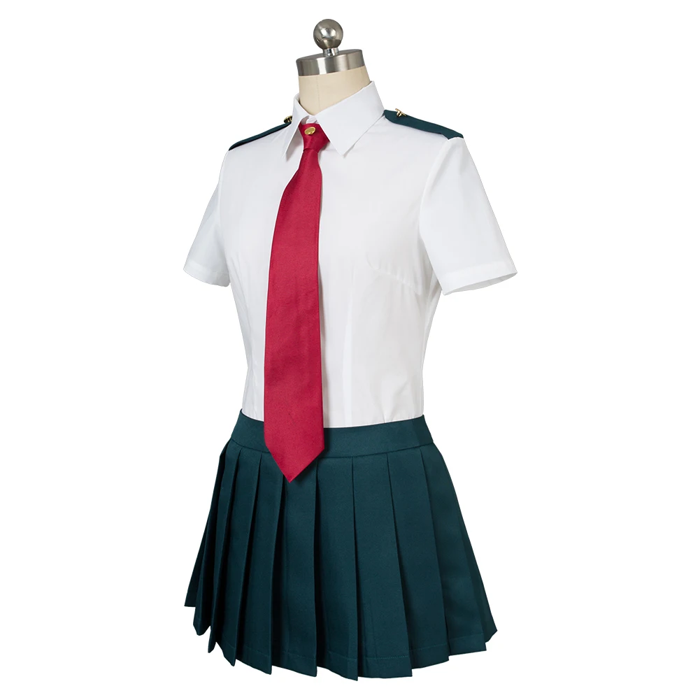 My foreAcademia Cosplay Costume, OchCabo Uraraka, Tsuyu Asui, Uniforme d'été