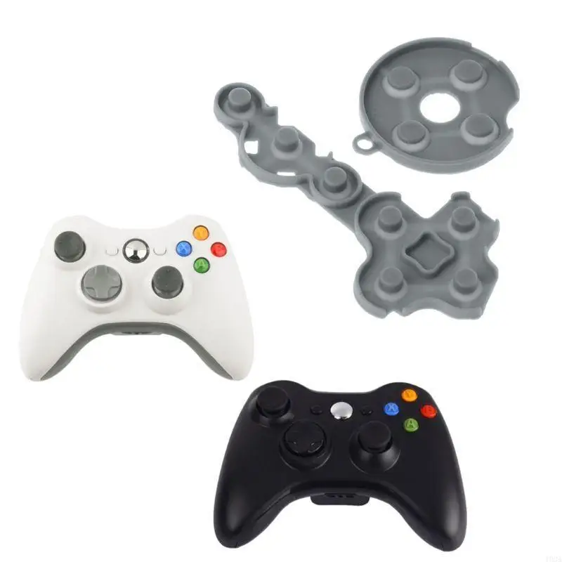 193A Conductive Rubber Silicone Pads for Microsoft for 360 Wireless Controller Contact Button D-Pad Repair Parts Accs