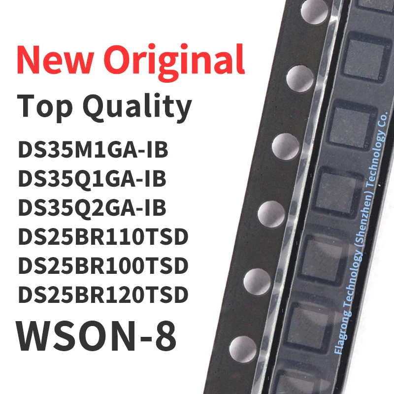 1 Piece DS35M1GA-IB DS35Q1GA-IB DS35Q2GA-IB DS25BR110TSD DS25BR100TSD DS25BR120TSD WSON-8 Chip IC New Original