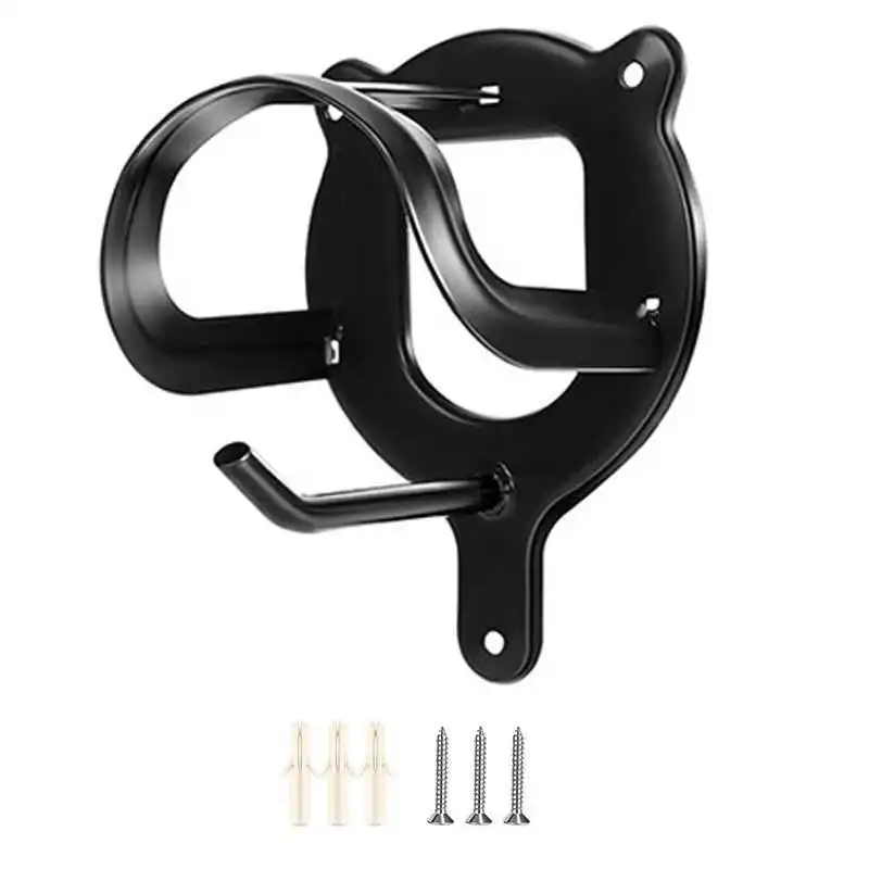 Iron Horse Tack Hook, Bridle Halter Reins Bit Hanger, Metal Stable Organizer with Screws, Equestrian Equipment Storage Rack