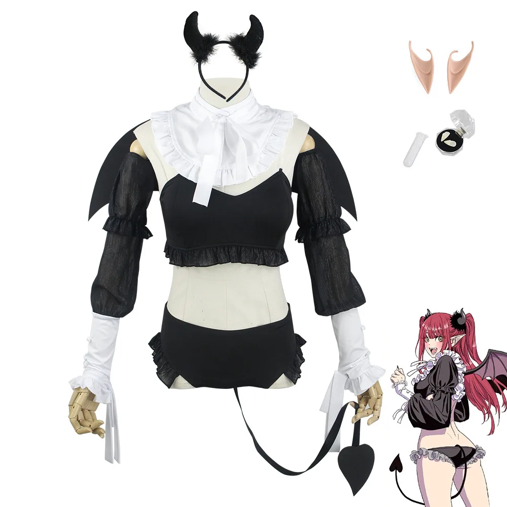 Anime My Dress-Up Darling Kitagawa Marin Inui Sajuna Gojo Wakana Cosplay Costume School Uniform Dress Wig Man Woman Sexy Suit - Image 2