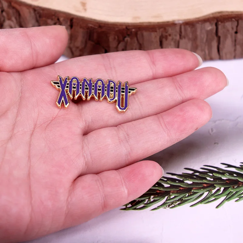 Xanadu Metal Badge 1980 American musical fantasy film Logo Enamel Pin