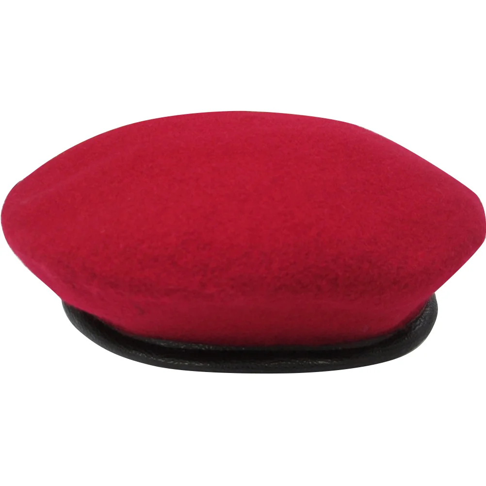 

Peaked Unisex Beret Hat Red For Men Women Lightweight Warm Peaked Cap Spring Autumn Unisex Driving Sun Hat