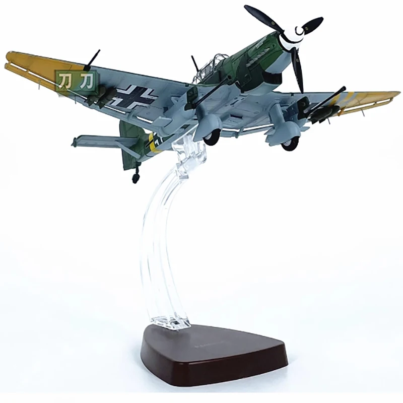 Diecast 1:72 Scale Stuka JU87G2 JU-87 JU87 bomber Alloy Finished Simulation Model Souvenir Gifts For Adult Boy