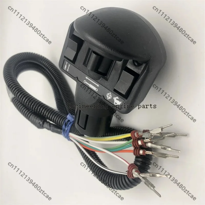 Left Right Control Handle Replacement Parts For Small Skid Steer Loader Construction Machinery