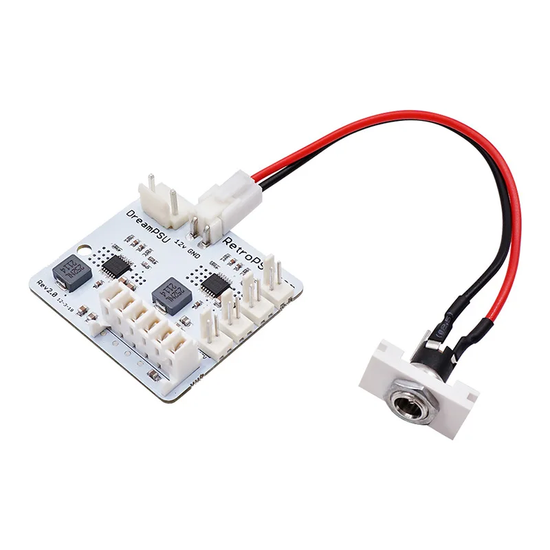 GDEMU 5.20.5 Optical Drive Simulation Board DreamPSU Rev2.0 DC Original Power Board Combination Set for Dreamcast DC VA1 Console