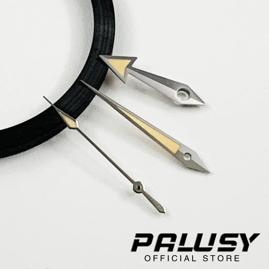 Nh35 Silver Orange Watch Hands Luminous Hands For NH34 NH35/NH36/4R/7S Movement Watches Pointers Replacement Parts