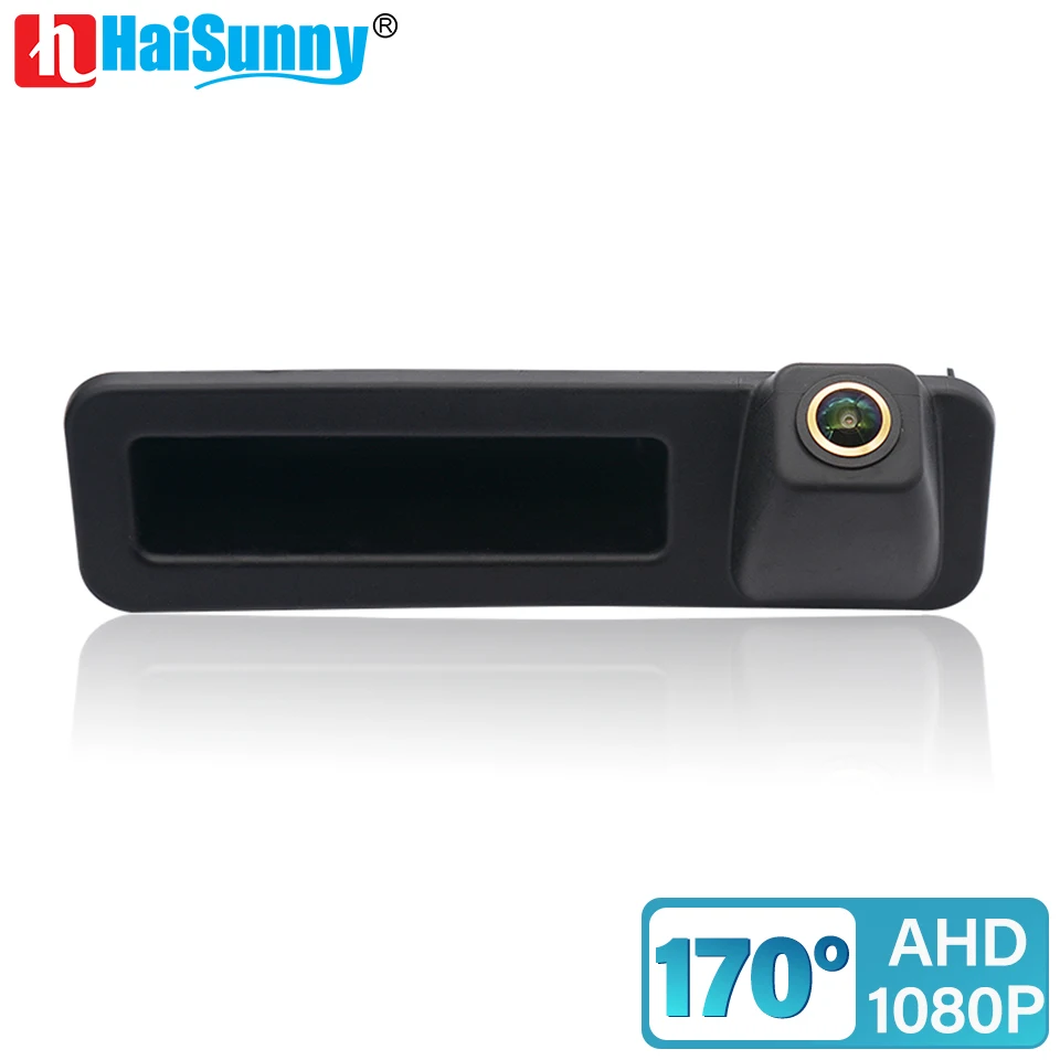 HaiSunny HD 1080P Rear View Camera For BMW X1 F48 49 X2 FX39 X3 G08 X4 X5 X6 1 3 5 Series F52 F34 G28 G30 2018- 2020 Reverse AHD