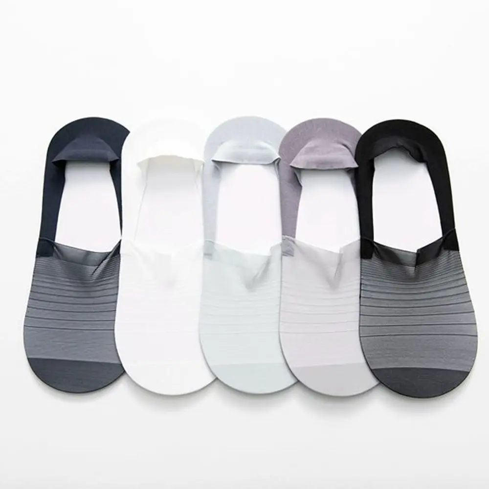 Men Slippers Socks Seamless Breathable Invisible Socks Man Socks Mesh Socks