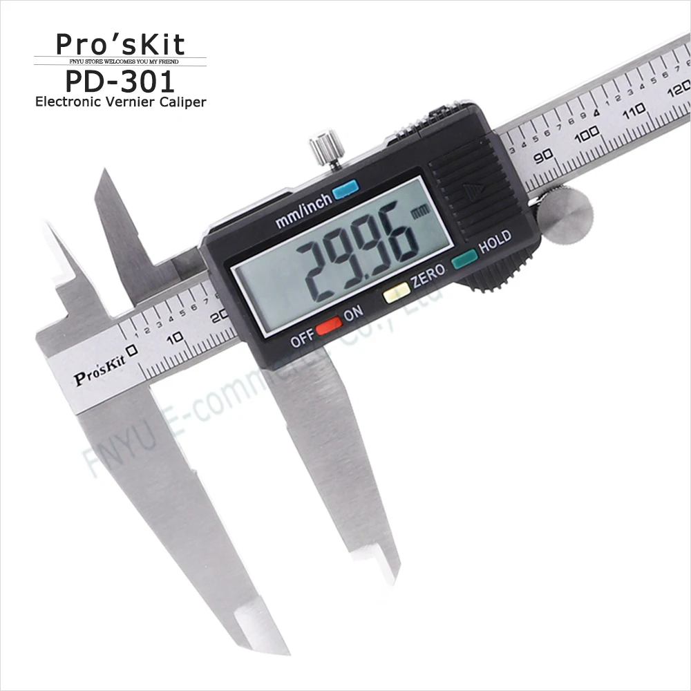 

LCD Stainless steel vernier caliper PD-301 300MM Outer Inner Depth Digital caliber Electronic vernier caliper Measuring tools