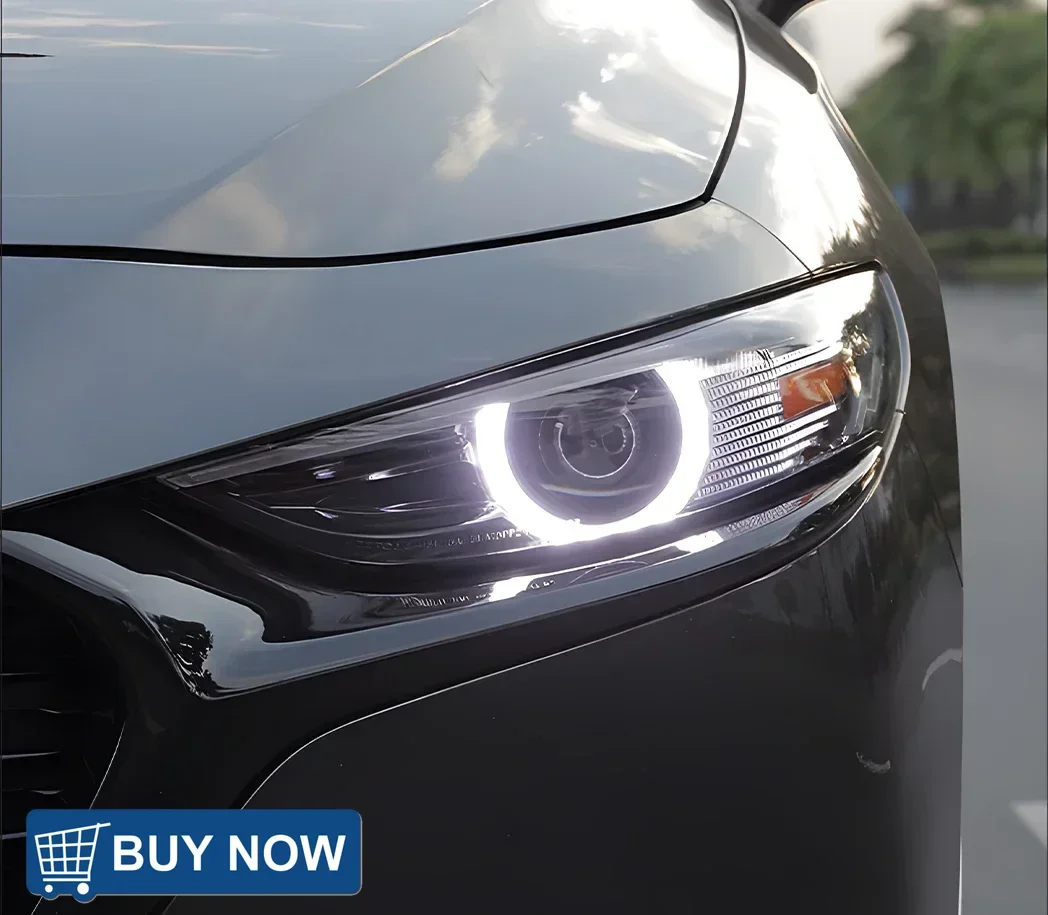

Авто фары для Mazda 3 Axela 2020-2021, светодиодные автомобильные передние фонари в сборе, обновление динамического объектива проектора DRL, инструмент, автомобильные аксессуары
