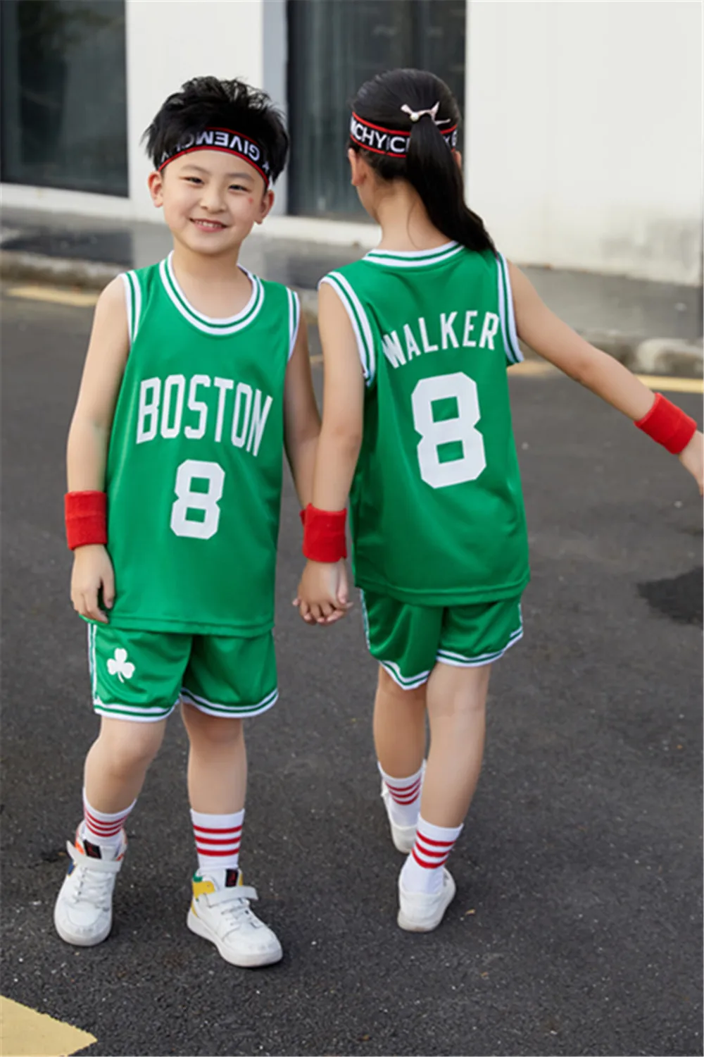 New 23/24 boys and girls special 8 basketball jersey children's team uniform set primary school student jersey game team uniform