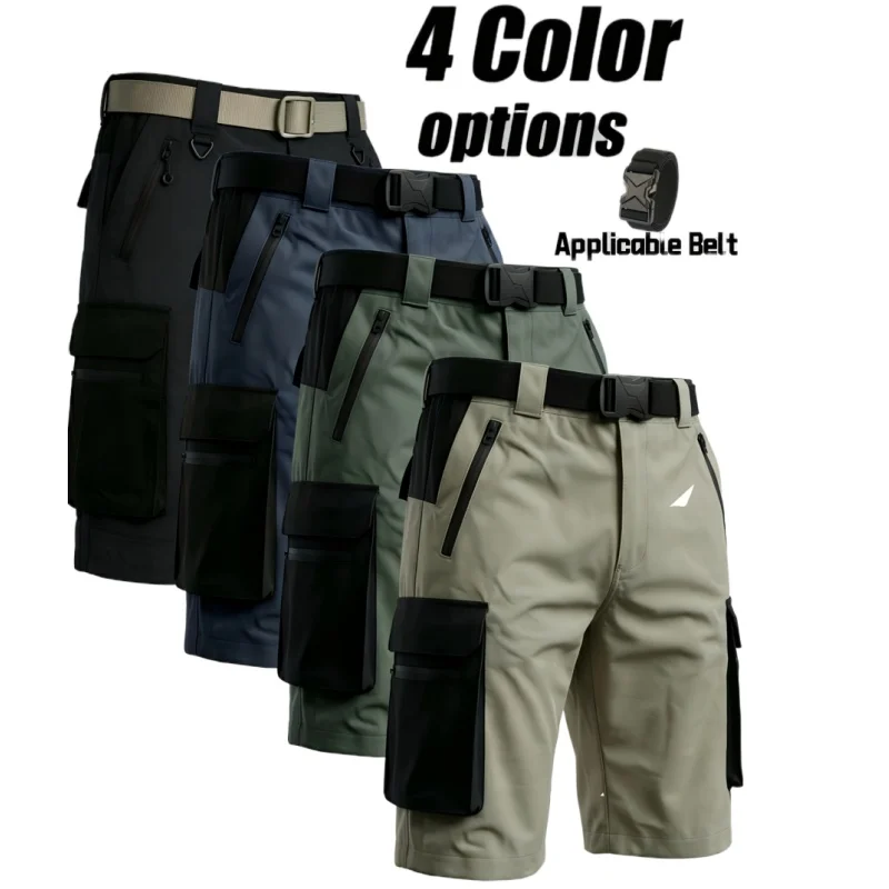 

Lightweight Men's Tactical Work Pants Quick Drying Breathable and Durable Casual Pants with Multiple Pocket Suitable for Hiking
