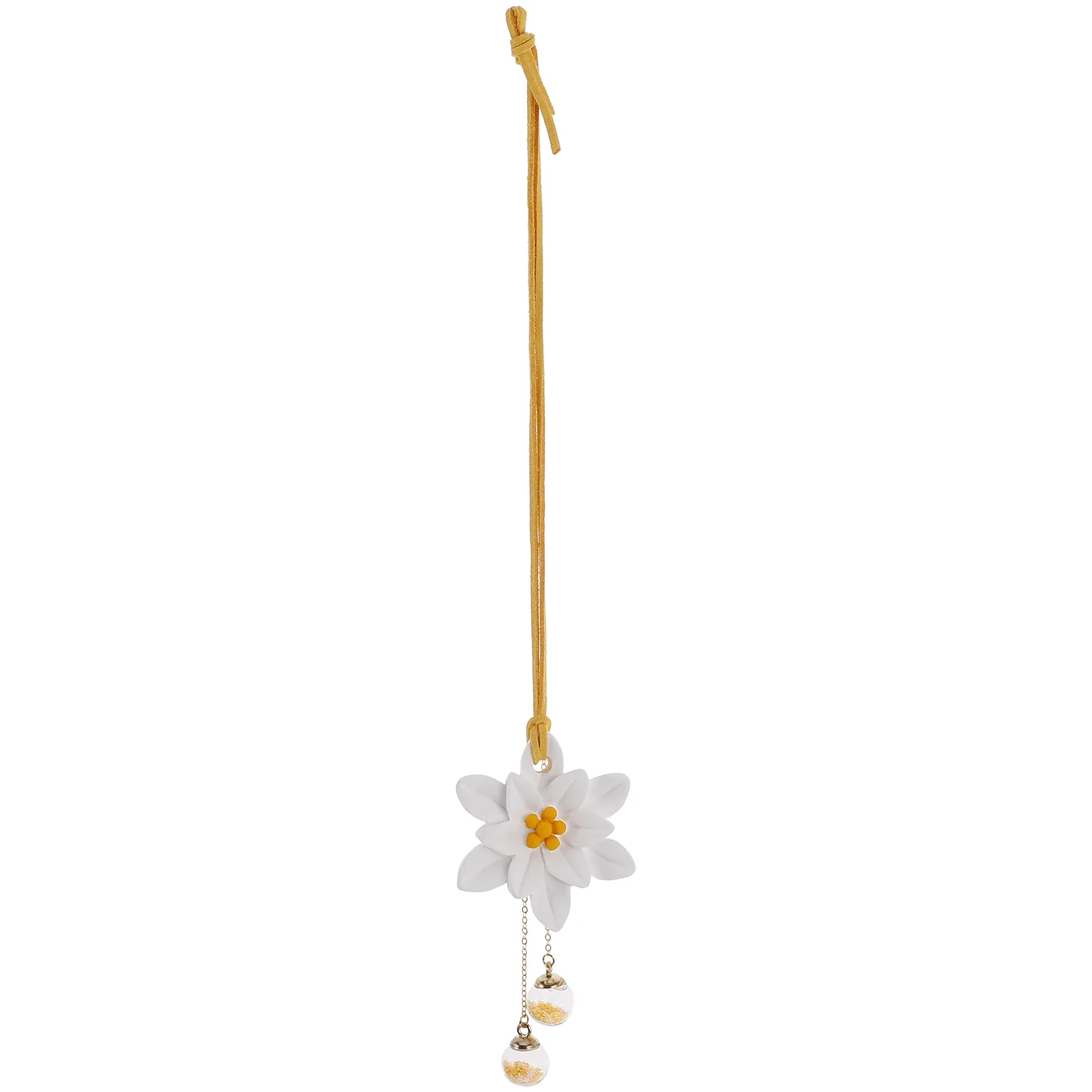 

Sunflower Car Hanging Ornaments Cute Rearview Mirror Decoration Floral Interior Car Accessories Women Girls Sunflower Ornaments