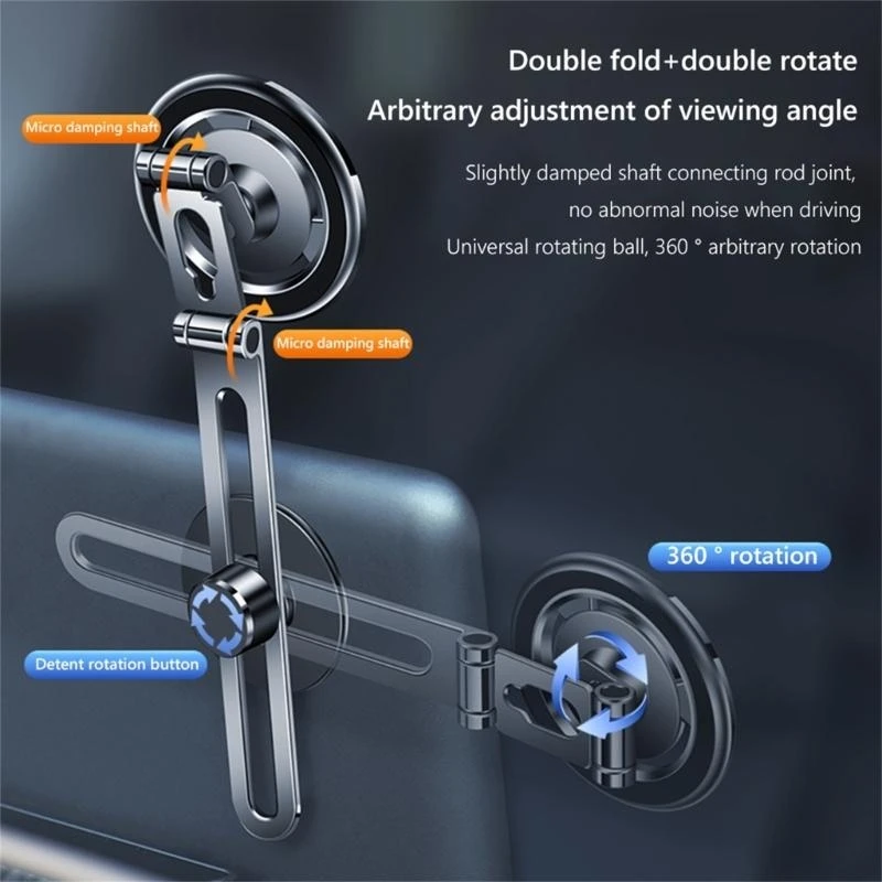 Car Phone Laptop Screen Mount Holder Strong Magnet Mount Metal Stand GPS Support