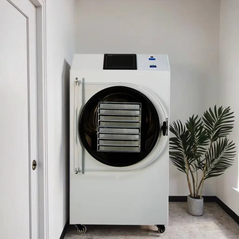 Máquina de secado automática controlada por PLC, liofilizador de frutas y café seco para procesamiento de alimentos