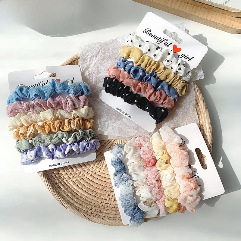 

Satin Hair Ties And Hair Ba Set Versatile Hair Accories for Bun Sling Fabric Hair Ba Banana Clips