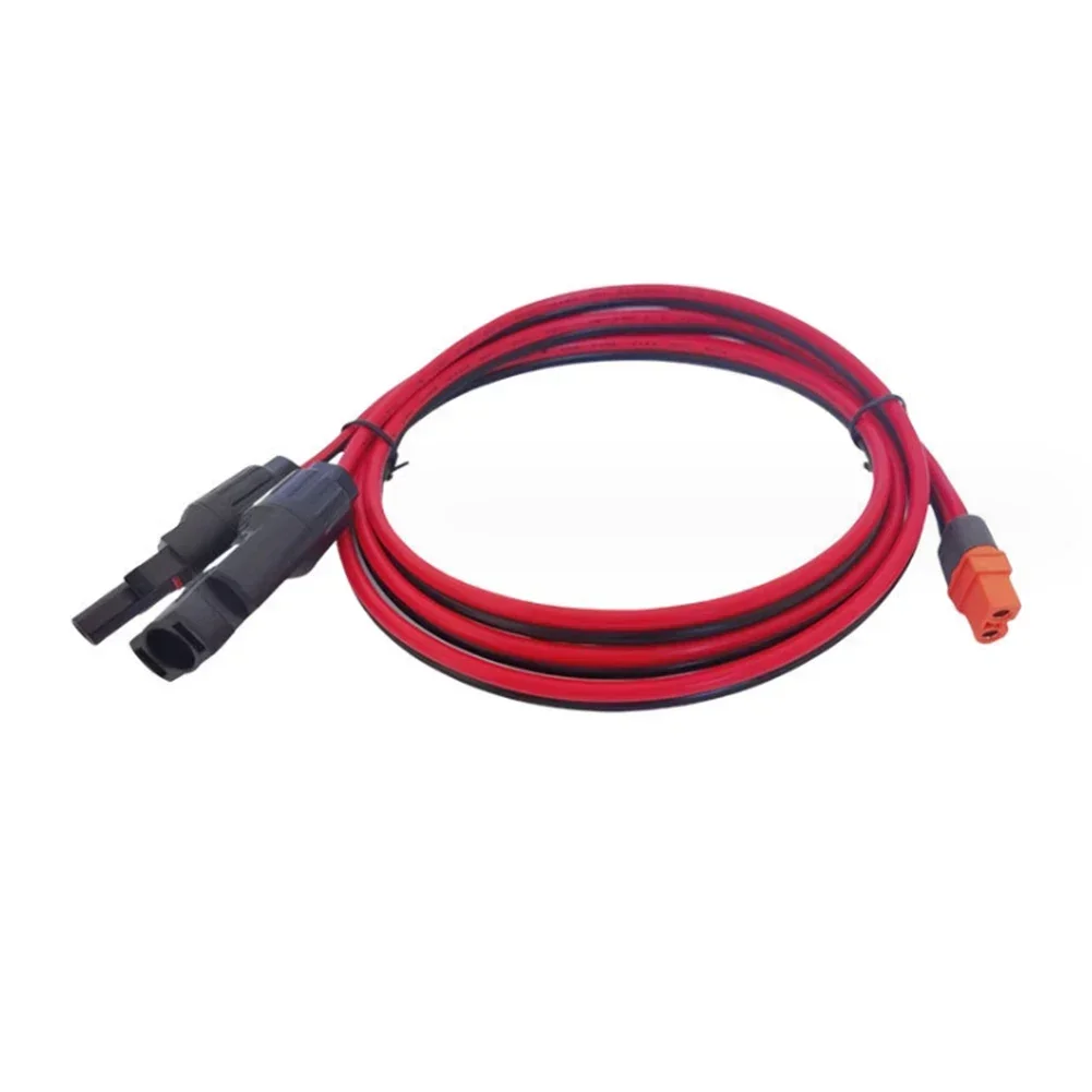 1 5m 12AWG XT60i (2+1) Signal Pin Female To Solar Connecting Extension Cable Perfect Fit For Portable Solar Panels