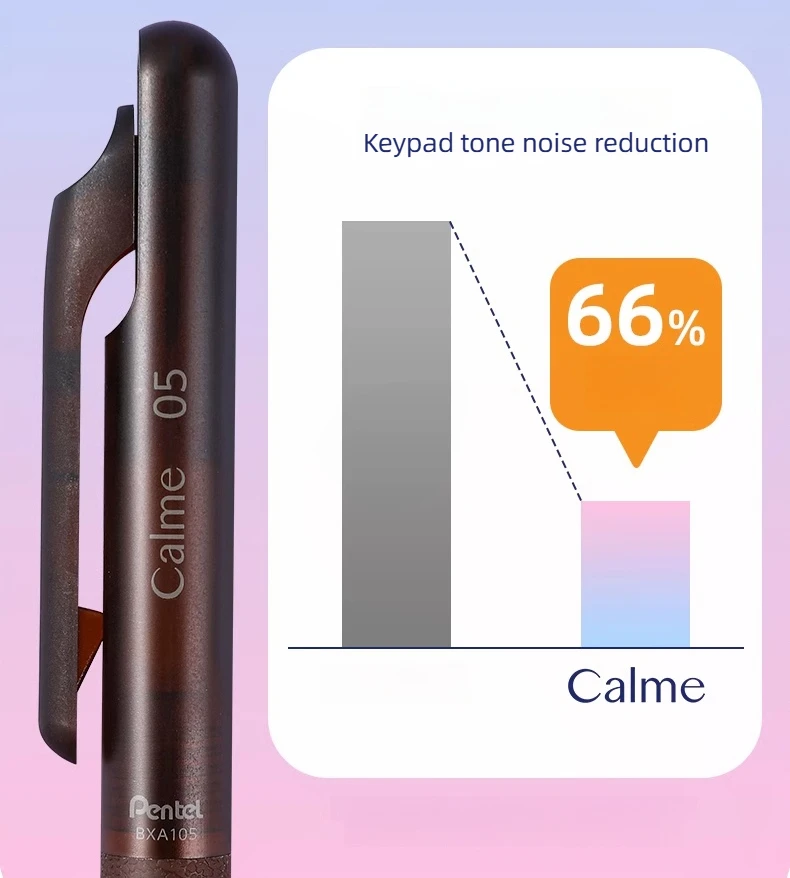 Pentel Calme Fall And Winter Limited Light Oil Pen Multi-function Pen 0.5mm Ballpoint Pen Medium Pen Japanese Stationery