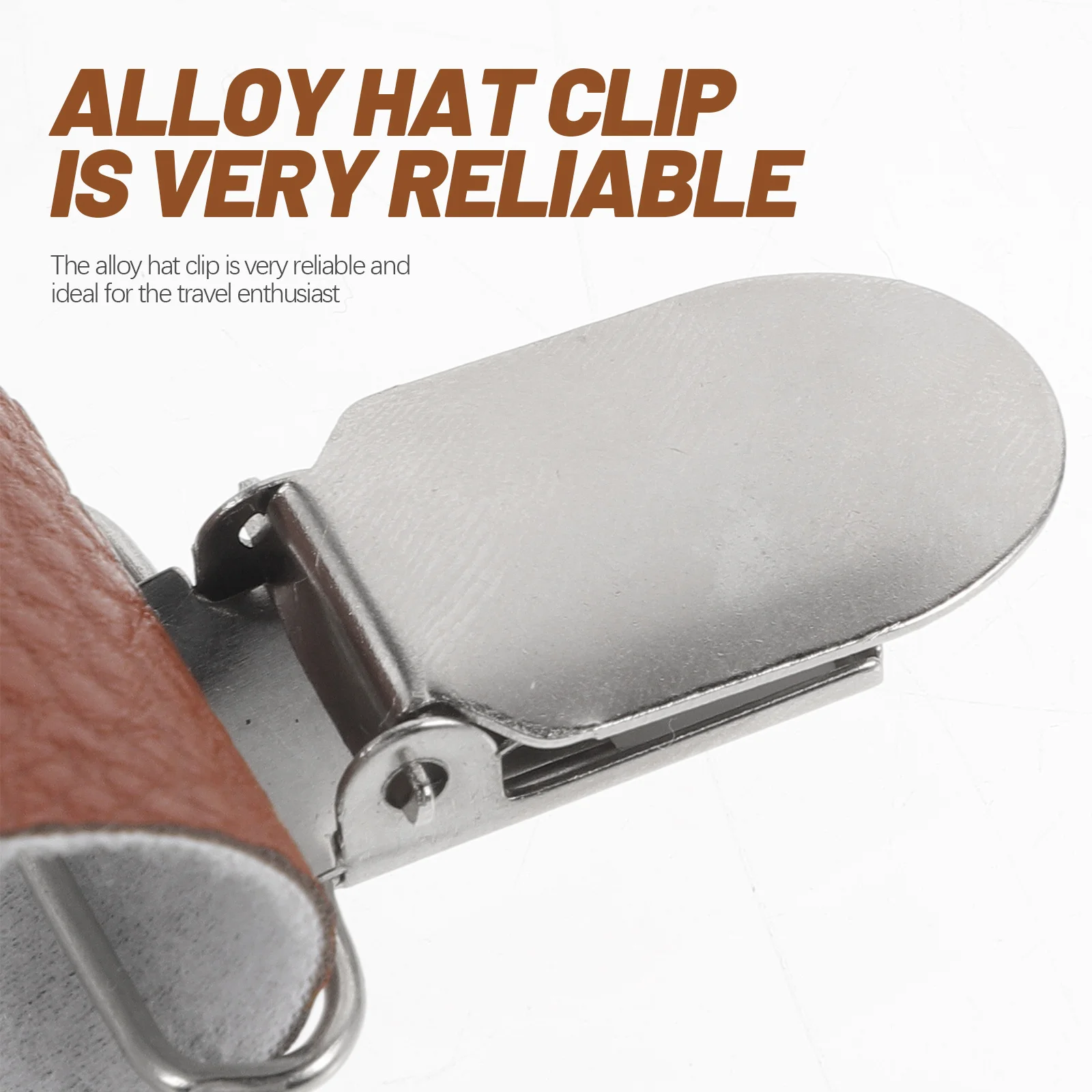 

2Pcs Hat Clips Travel Holder Clamps for Handbag Outdoor Hiking Camping Accessories Hat Clip for Travel