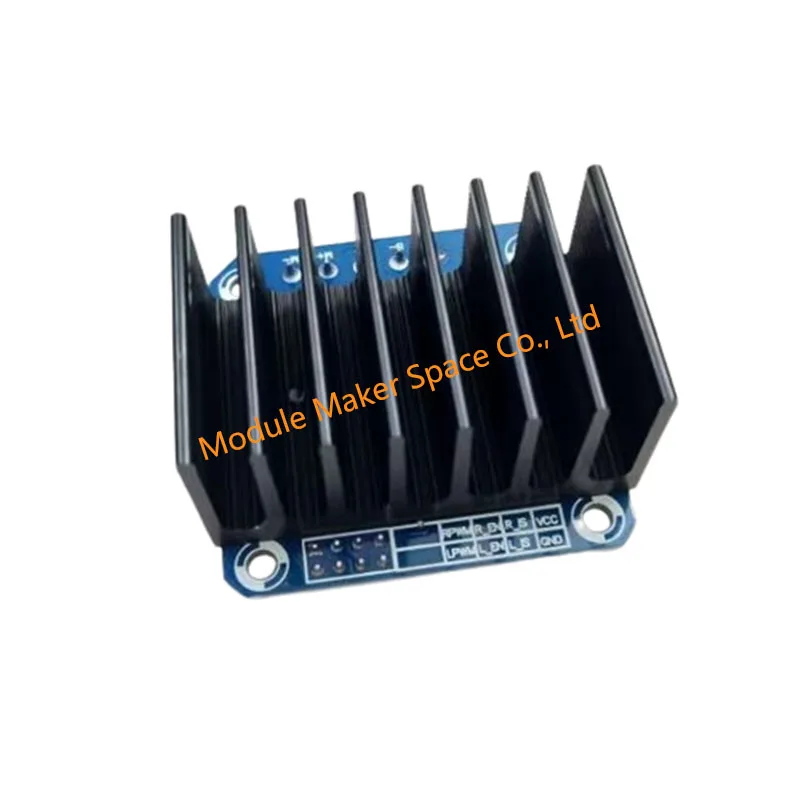 BTS7960 43A H-bridge وحدة تشغيل محرك عالي الطاقة عالية الطاقة محرك السيارة الذكي أشباه الموصلات التبريد