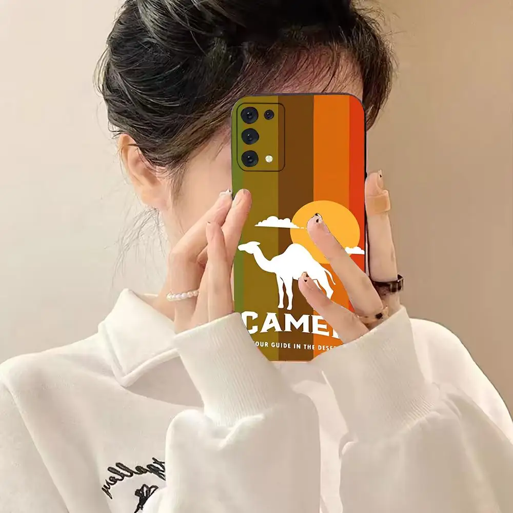Брендовый чехол для телефона Camel C-Cigarette для Samsung S25 Edge S24 S23 S22 S21 S20 Ultra Plus Fe Galaxy A54 A53 A34 A25 A16 Cover