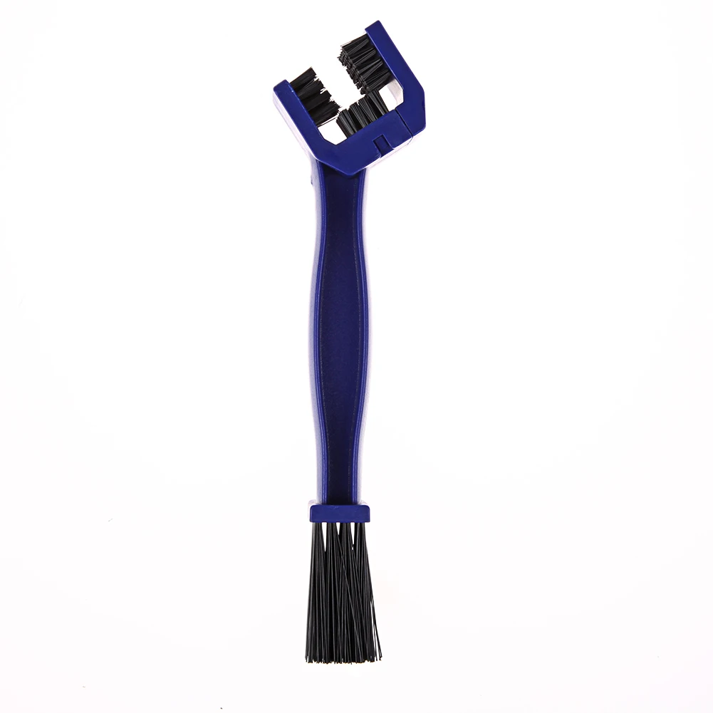 Cleaner Blue Motorcycle BicyCrankset Cleaning Brush Tool Car