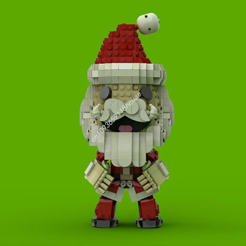 943pcs MOC Sackboy Kerstman Kostuum Seizoensmodel Bouwstenen Architectuur Kerstcadeau DIY Idee Onderwijs Speelgoed Kinderen Verjaardag