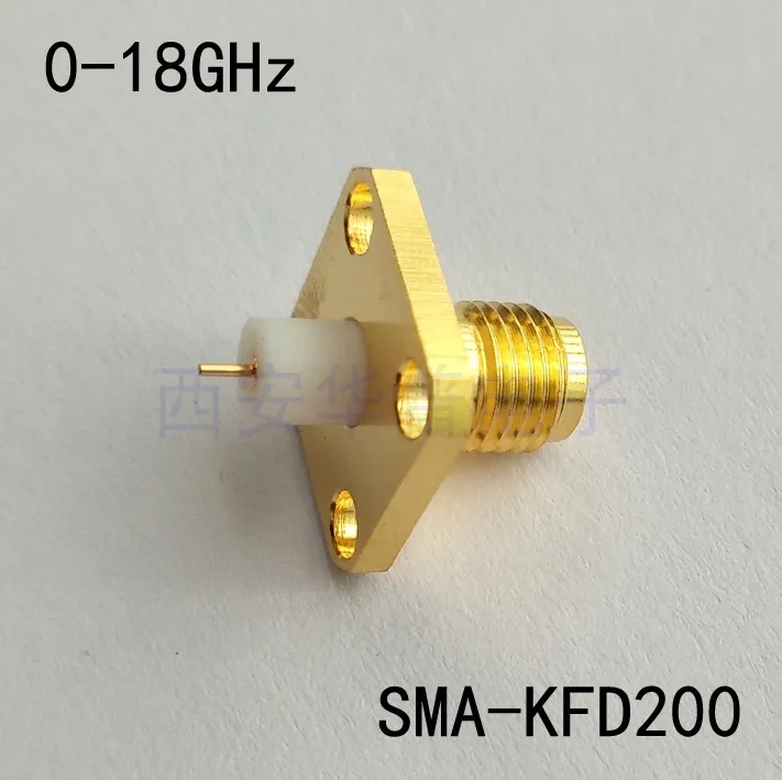 

SMA-KFD200 RF Connector DC-18G High Frequency 0.5 Fine Needle Flange Mount SMA-KFD RF Connector